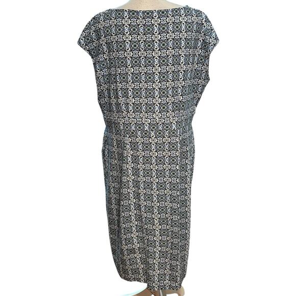 NEW Boden Plus Size 16 18 Long 16L 18L Florrie Jersey Sheath Dress Floral Print - Picture 2 of 6